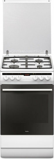 Amica 57GE3.43HZpTaDNAQ(W) Cooker 65lt W50cm. White
