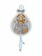 Slevori Heilige Ikone Kinder Amulett mit Jesus Christus aus Silber VP00110TW1HG-B-A