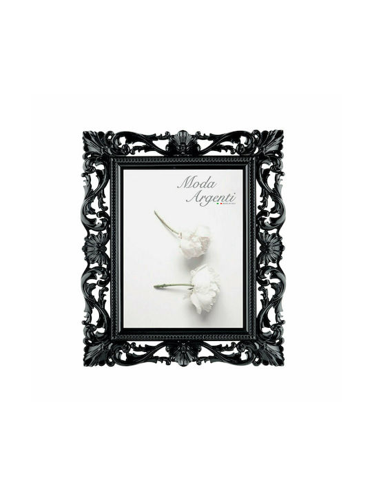 Moda Argenti Column Photo Frame Silver Black