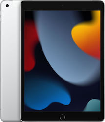 Apple iPad 2021 10.2" cu WiFi & 4G (3GB/256GB) Argint