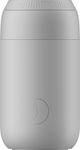 Chilly's S2 Glass Thermos Stainless Steel BPA Free Gray 340ml 22115