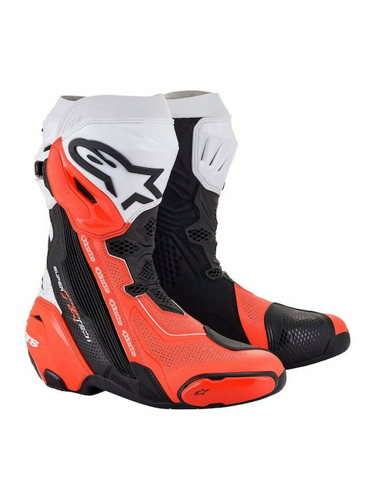 Alpinestars Supertech R Vented Black/White/Red ...