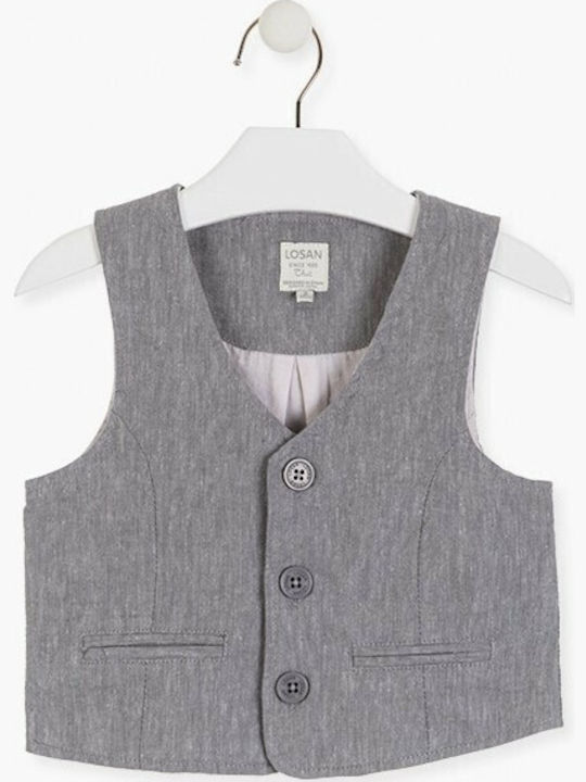 Kinderweste Grau