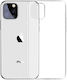 Hurtel 0.5mm Ultra Slim Umschlag Rückseite Silikon 0.5mm Transparent (iPhone 11 Pro)