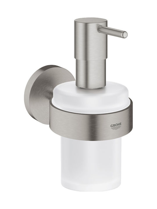 Grohe Essentials Επιτοίχιο Dispenser Γυάλινο Λε...