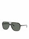 Ray Ban Мъжки Слънчеви Очила с Черна Пластмасова Рамка и Зелени Поляризирани Стъкла