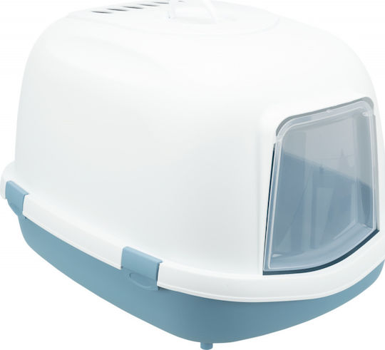 Trixie Primo Cat Toilet Closed with Filter Blue L71 x W47 x H56cm