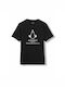 Ubisoft Valhalla Logo T-shirt Assassin's Creed Schwarz TS001ACV