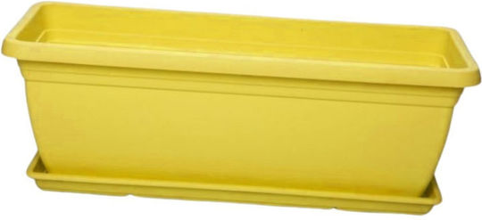 Micplast Mojito Blumenkasten Kunststoff Gelb Micplast Mojito Blumenkasten Kunststoff Gelb