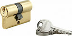 Thirard Lock Cylinder Security 40mm with 3 Keys Gold