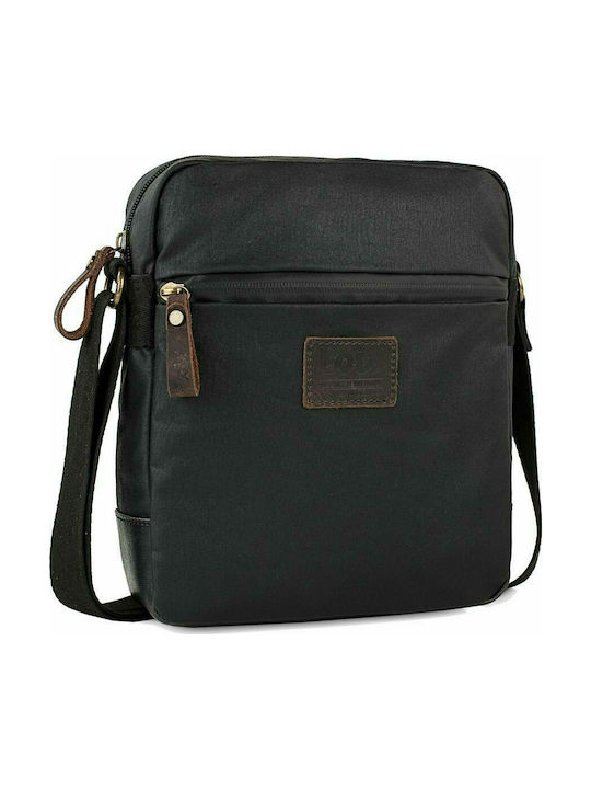 Lois Herrentasche Schulter / Crossbody Schwarz