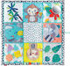 Infantino Activity Mat Giant Sensory Discovery Multicolour for 0+ months (LxW) 122x122cm