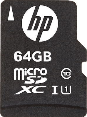 HP HP microSDXC U1 SDHC 64GB Class 10 U1 UHS-I with Adapter