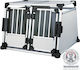Trixie Transporter Gray Dog Transport Cage 93x88x64cm