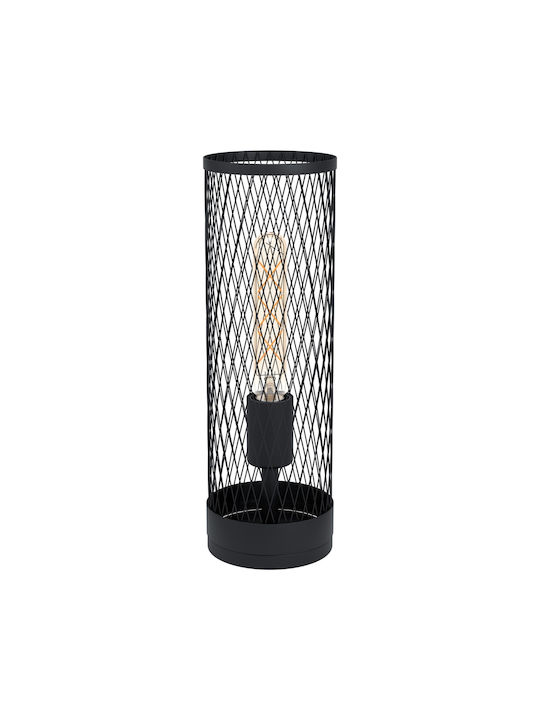 Eglo Redcliffe Tischlampe Dekorative Lampe mit Fassung für Lampe E27 Schwarz