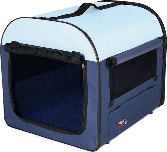 Trixie Handtasche für Hunde Blau L55xB40xH40cm.