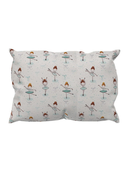 Dimcol Ballerina Kids Cotton Pillowcase 50x70cm 166 Green