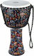 Meinl Rope Tuned Travel Series Djembe Synthetic...