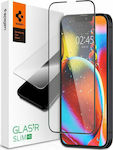 Spigen GLAS.tR Slim 2.5D Full Face Tempered Glass (iPhone 14 / 13 / 13 Pro)