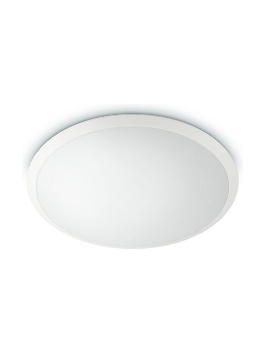 Philips 31821/31/P5 Classic Plastic Ceiling Mount Light with Integrated LED in White color 38pcs