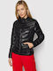 Women's for Hiking Short Puffer Jacket for Winter Black