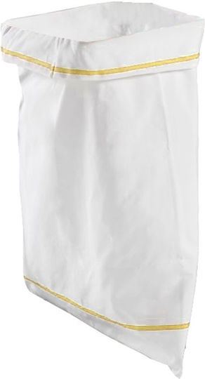 TTS Cleaning Hotel Wäschesack Stoff mit Maßen B55xT101cm. Weiß 1Stück