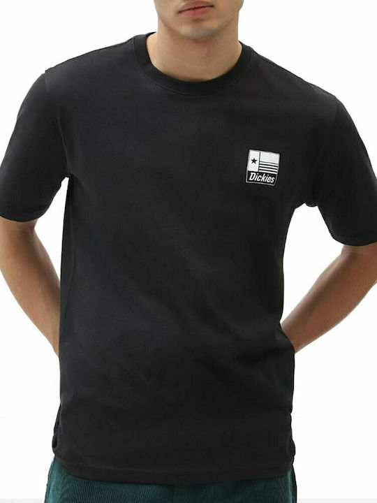 Dickies T-shirt Bărbătesc cu Mânecă Scurtă Negru