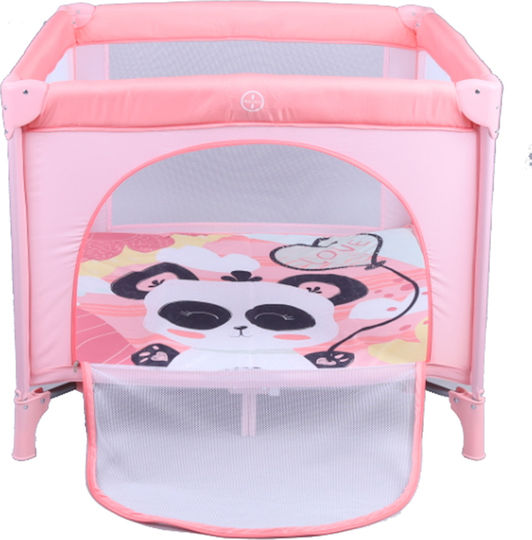 Kikka Boo Enjoy Park mit Matratze Rosa 100x100cm