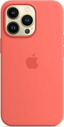 Apple Silicone Case with MagSafe Silicone Back Cover Pink Pomelo (iPhone 13 Pro)