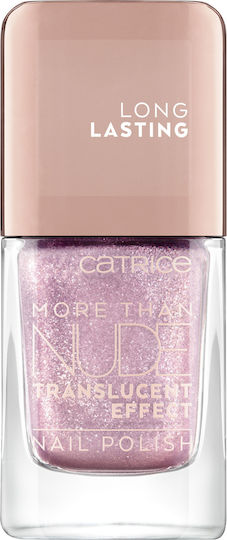Catrice Cosmetics More Than Nude Translucent Effect Sheer Βερνίκι Νυχιών 03 Dancing Queen 10.5ml