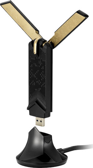 Asus USB-AX56 Αντάπτορας Δικτύου USB με Ασύρματη Σύνδεση Wi-Fi 1775Mbps