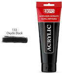 +Efo Acrylic 120ml 133 Oxyde Black