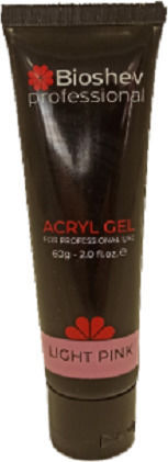 Bioshev Professional Acrygel Νυχιών Light Pink Ροζ 30gr