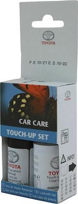 Toyota Touch-Up 040 Super White Kit Reparator pentru Zgârieturi Autoturism Alb