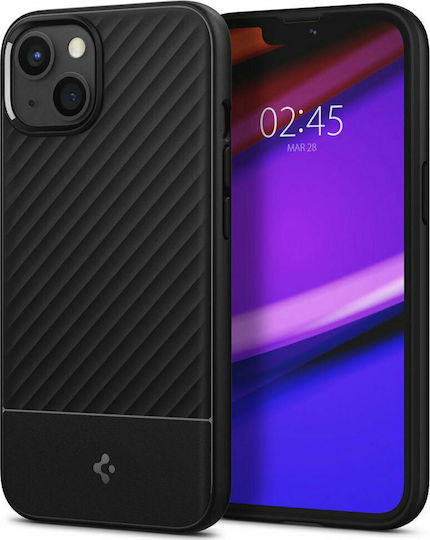 Spigen Core Armor Back Cover Σιλικόνης Matte Black (iPhone 13)