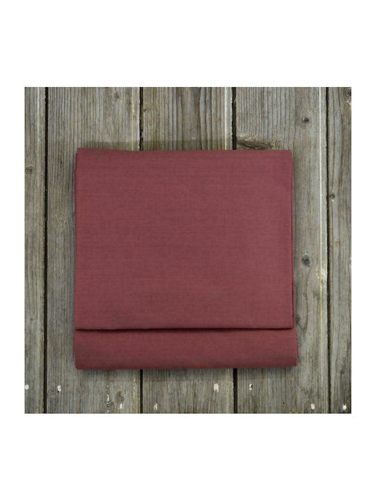 Nima Unicolors King Size Bed Sheet 270x280cm Wine Red