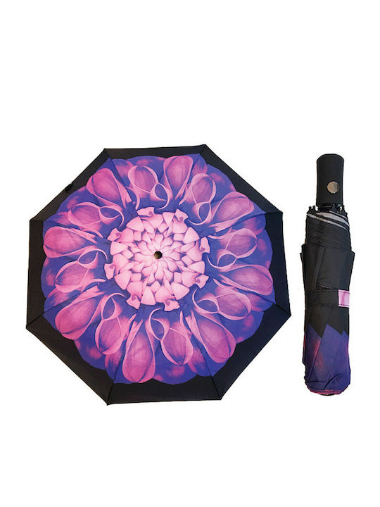 Trend Haus 0288 Automat Umbrelă de ploaie Compact Violet