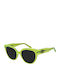 Balenciaga Damen Sonnenbrille mit Grün Kunststoff Gestell