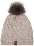 Buff Caryn Pom Pom Beanie Beanie with Knit in E...