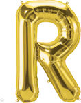 Μπαλόνι Γράμμα R Χρυσό 41cm