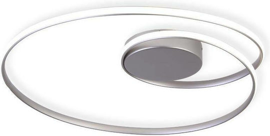 Sun Light Penda Deckenleuchte 60cm Silber mit Integrierter LED