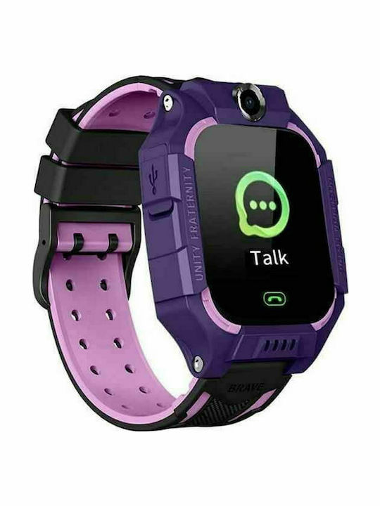 Smartwatch Pentru Copii Cu GPS Violet