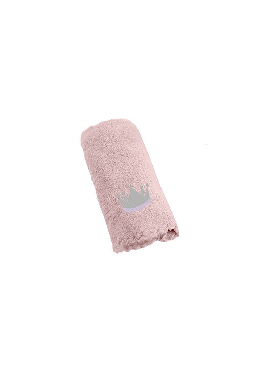 Guy Laroche Blanket Cot Queen Fleece Pink 100x1...