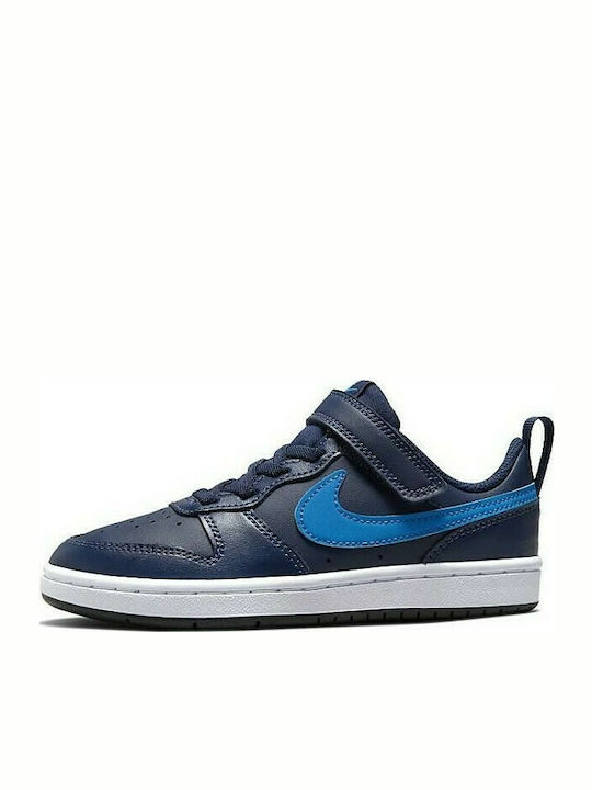 Nike Αθλητικά Παιδικά Παπούτσια Court Borough Midnight Navy / Imperial Blue