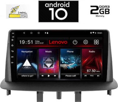 Lenovo PX7896 Ηχοσύστημα Αυτοκινήτου για Renault Megane (Bluetooth/USB/AUX/WiFi/GPS) με Οθόνη Αφής 9"