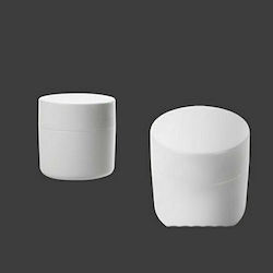 Plastic jar white 50 ml