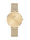 Daniel Wellington Petite Unitone Uhr mit Gold Metallarmband