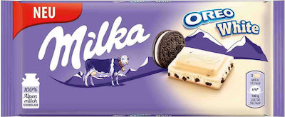 Milka Oreo Chocolate White 100gr 1pcs