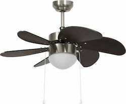 vidaXL 76cm με Φως Μαύρος / Ασημί 51488 vidaXL 76cm με Φως Μαύρος / Ασημί 51488