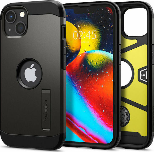 Spigen Tough Armor Back Cover Plastic / Silicone 2mm Gunmetal (iPhone 13)